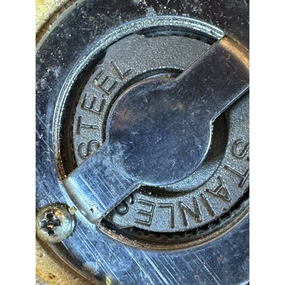 Castello Banfi pepper grinder Wooden Pepper Grinder Wine Bottle Shape - Picture 8 of 9